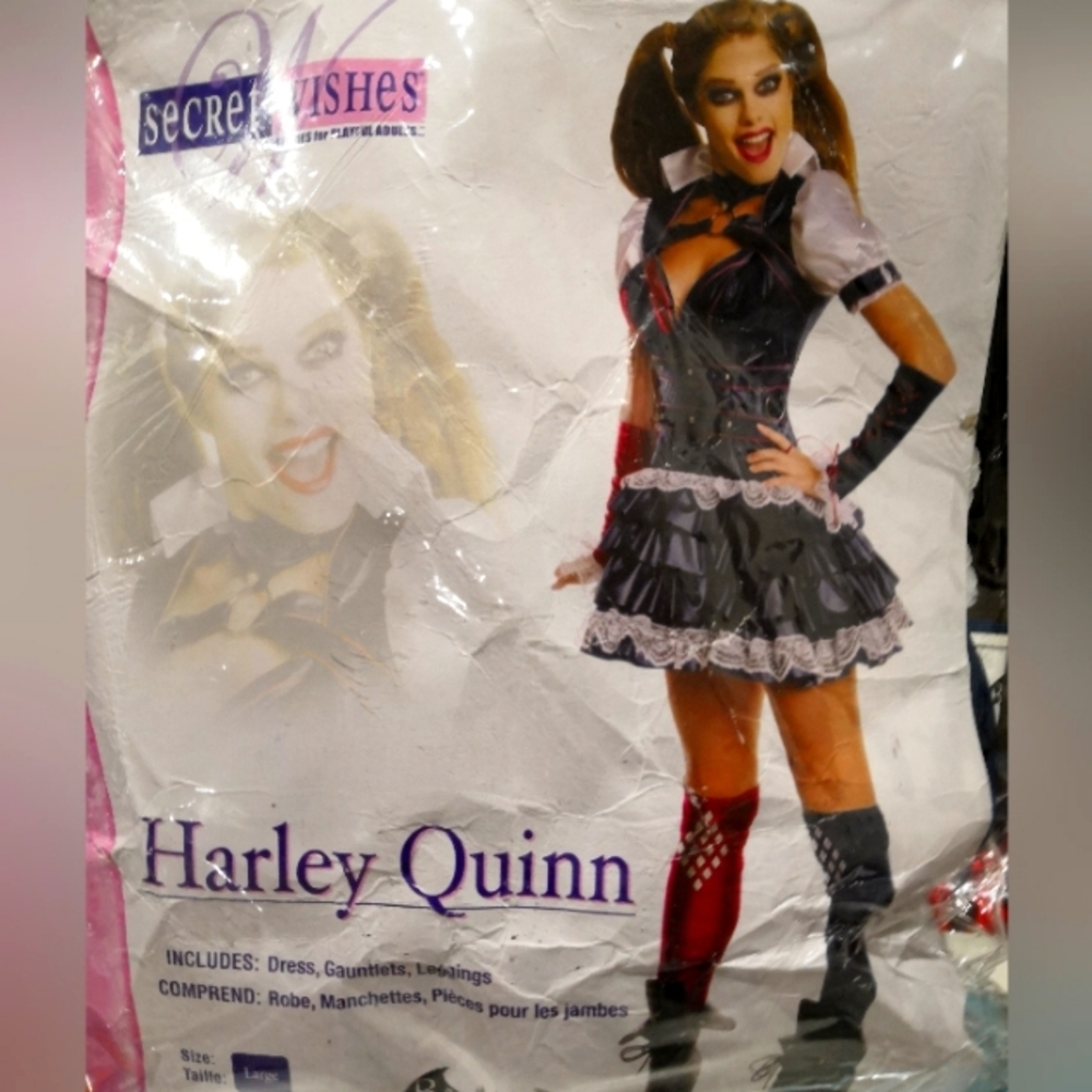 Harley Quinn Arkham Night Halloween costume